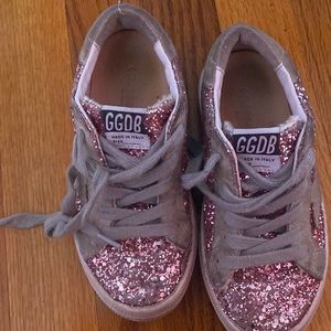 Kids pink golden goose